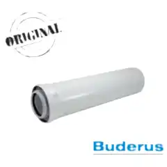 ORJİNAL BUDERUS YOĞŞ. BACA UZATMASI 100CM Ø60/100